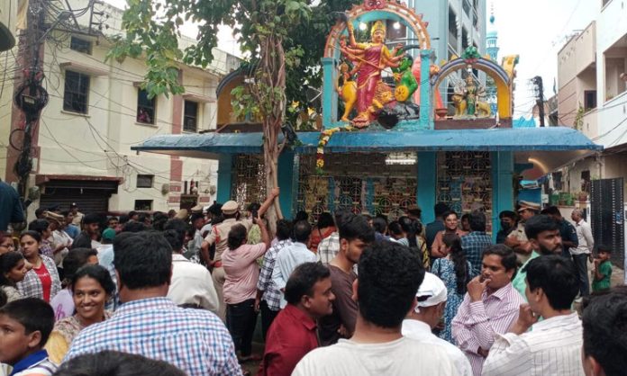 Five cases registered in Mutyalamma temple incident