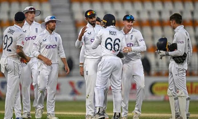 Pakistan won on England in Multan test