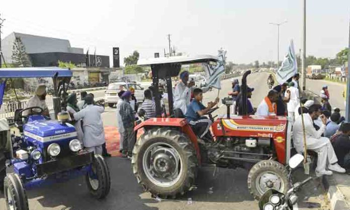 Farmers Protest March