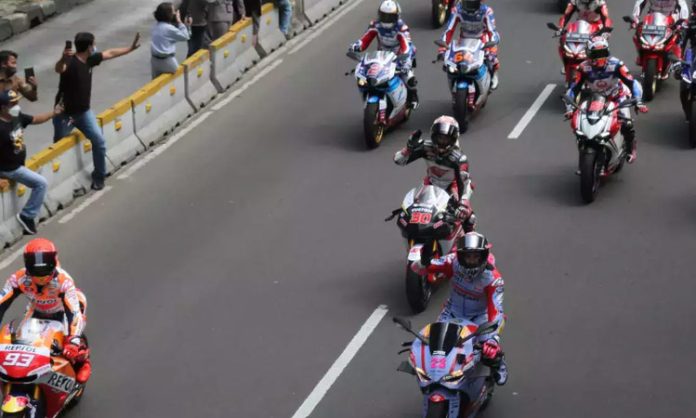 Bike racers in Hyderabad