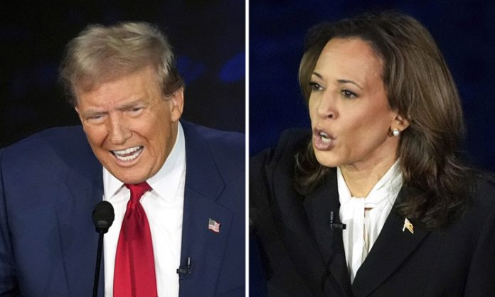 Donald Trump vs Kamala harris