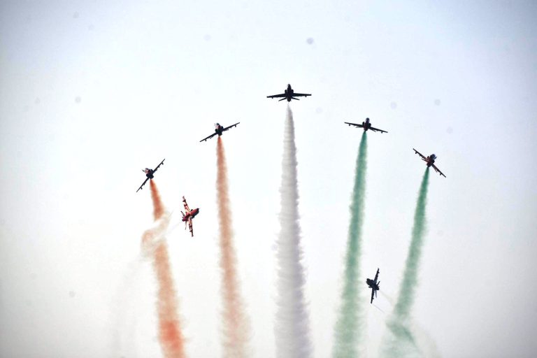 Air show in Tank bund