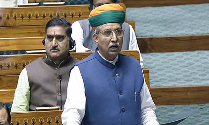 Union Minister Arjun introduced Jamili Bill in Lok Sabha