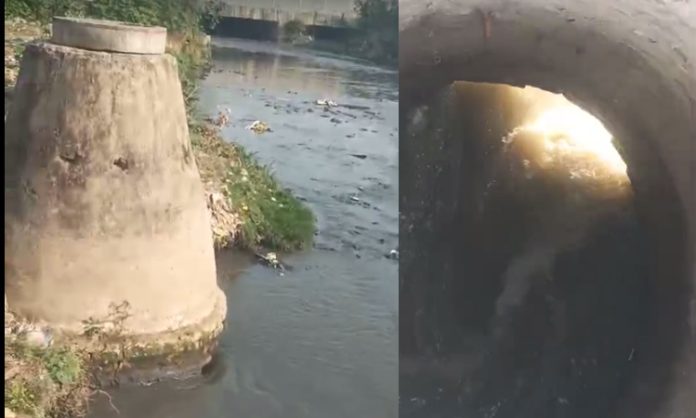 Dead body in Hussain sagar