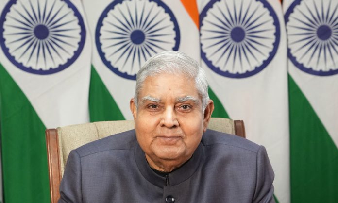 Rajya Sabha Chairman Jagdeep Dhankhad