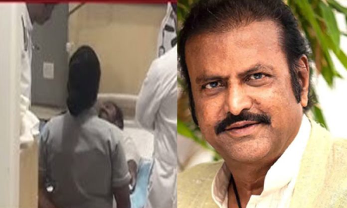 Health bulletin released on Mohan Babu health