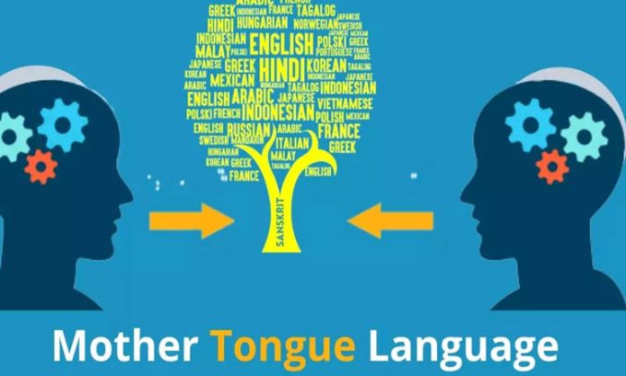 Mother tongue language