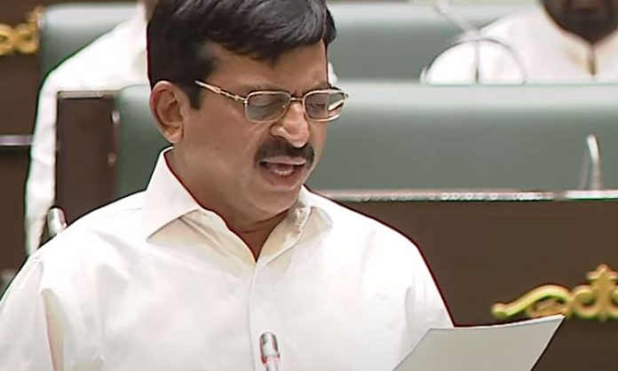 Ponguleti srinivas reddy introduced Bhubharati Bill in Assembly