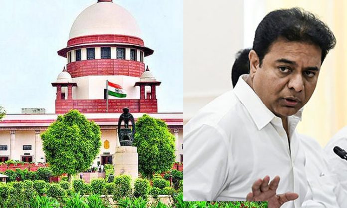 Supreme clarification to KTR on High Court order in E car race case