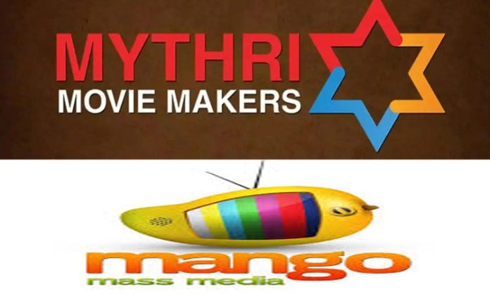 IT officials searched Mythri Movie Makers and Mango Media