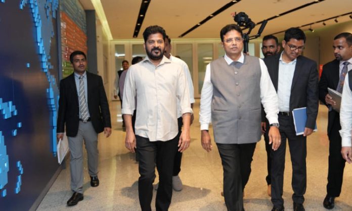 CM Revanth Reddy Singapore tour