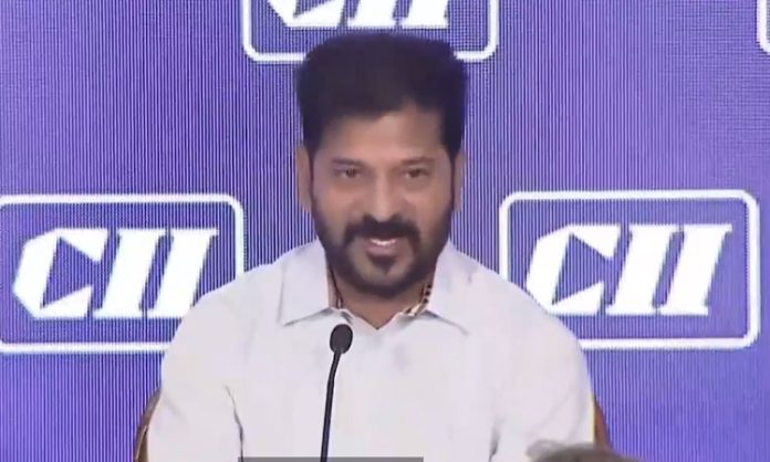 Revanth reddy speech on Investments