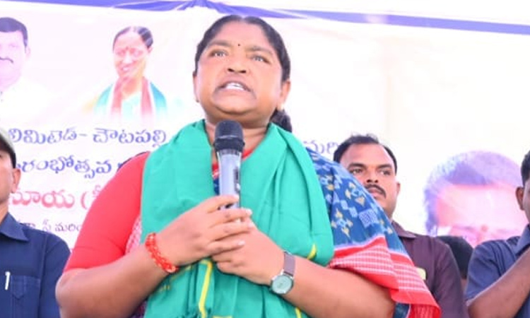 seethakka speech about National Girl Child Day