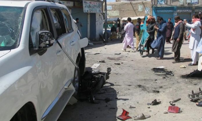 Suicide attack in nowshera district of pakistan