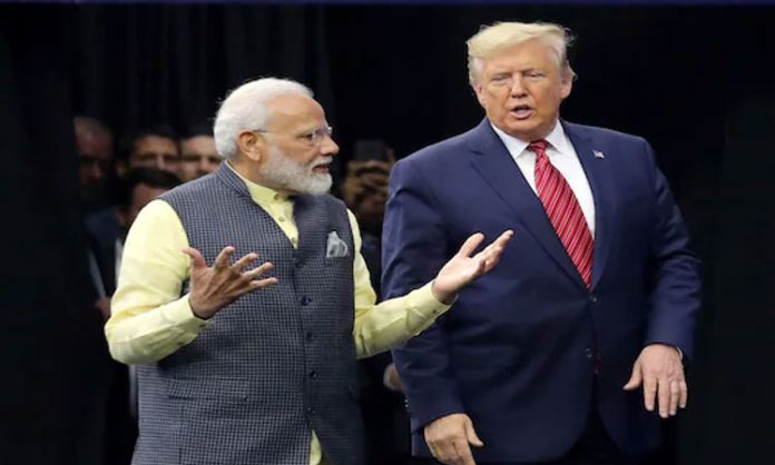 PM Modi met US President Trump on 13th