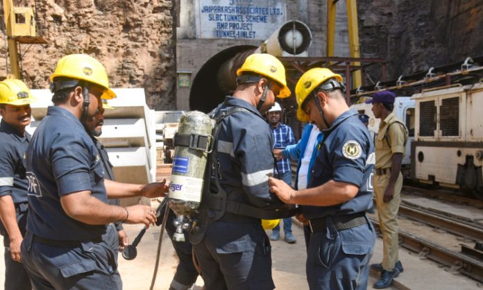 SLBC tunnel collapsed