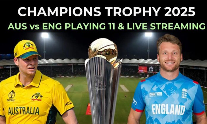 Eng vs Aus in Champion trophy