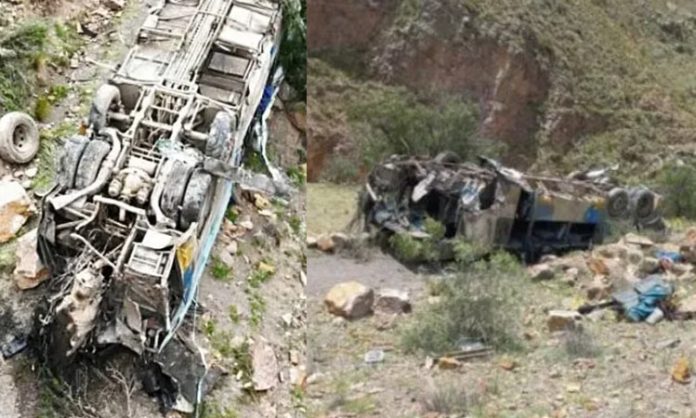 Bolivia bus crash