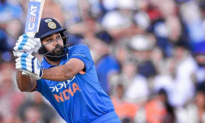 Rohit sharma out in Ind vs Pak