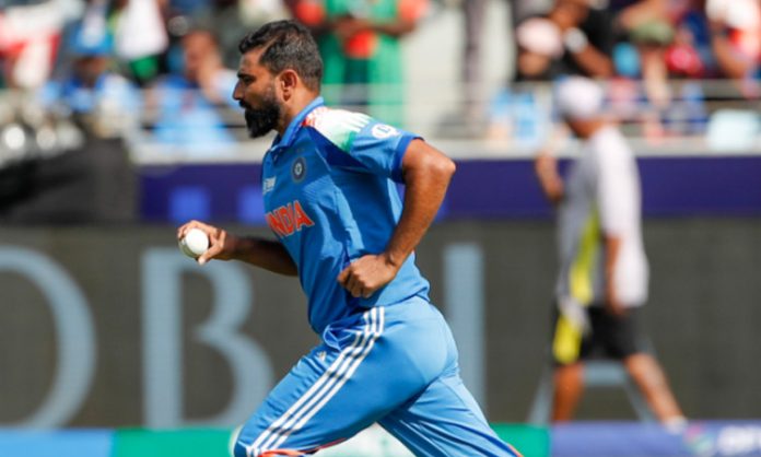 Shami good playing in champion trophy