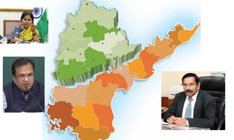 Transfers of assets and liabilities between telangana and AP