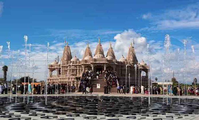 Hindu Temple Vandalised In California