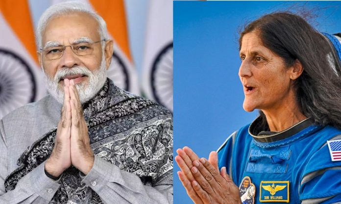 PM Modi Writes Letter To Sunitha Williams