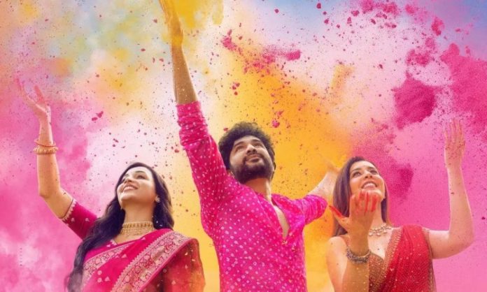 Telusu Kada Movie Team Holi Celebrations