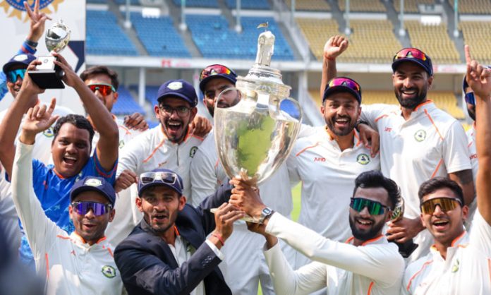 Vidarbha winner Ranji trophy