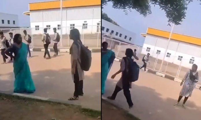 Student Slapped Teacher With Slipper
